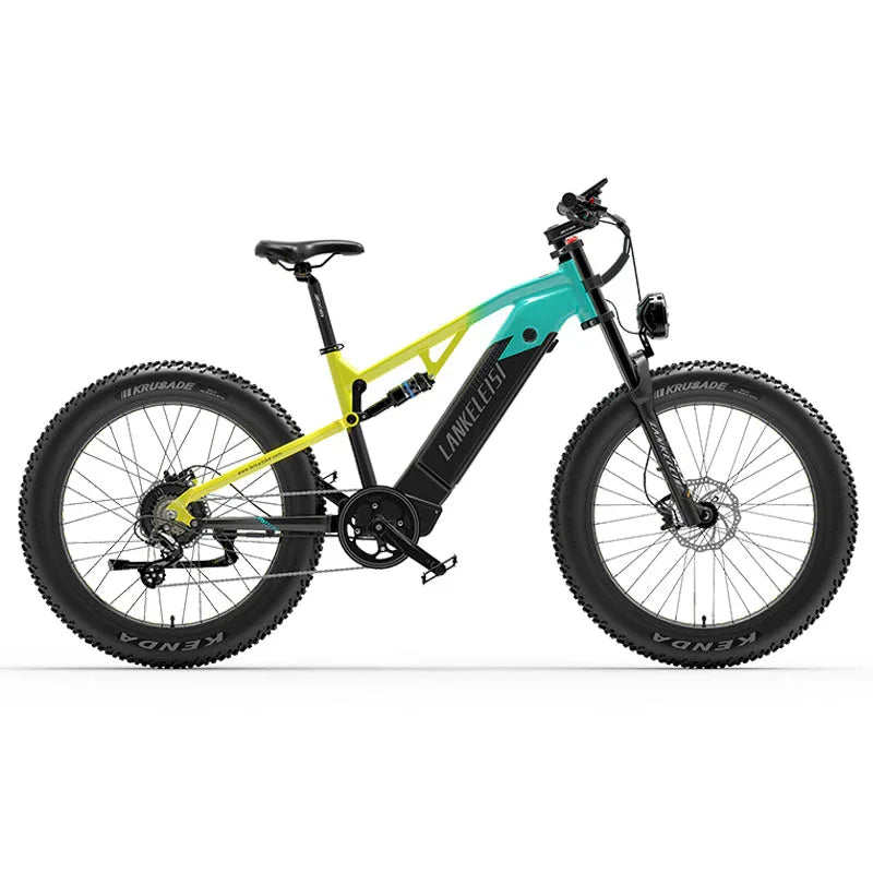LANKELEISI RV800 Fat Electric Bike 26inch 52KMH | Bafang 1130w peak | ZOOM Disc Brake | 20Ah Samsung battery - Rich Bit eBike