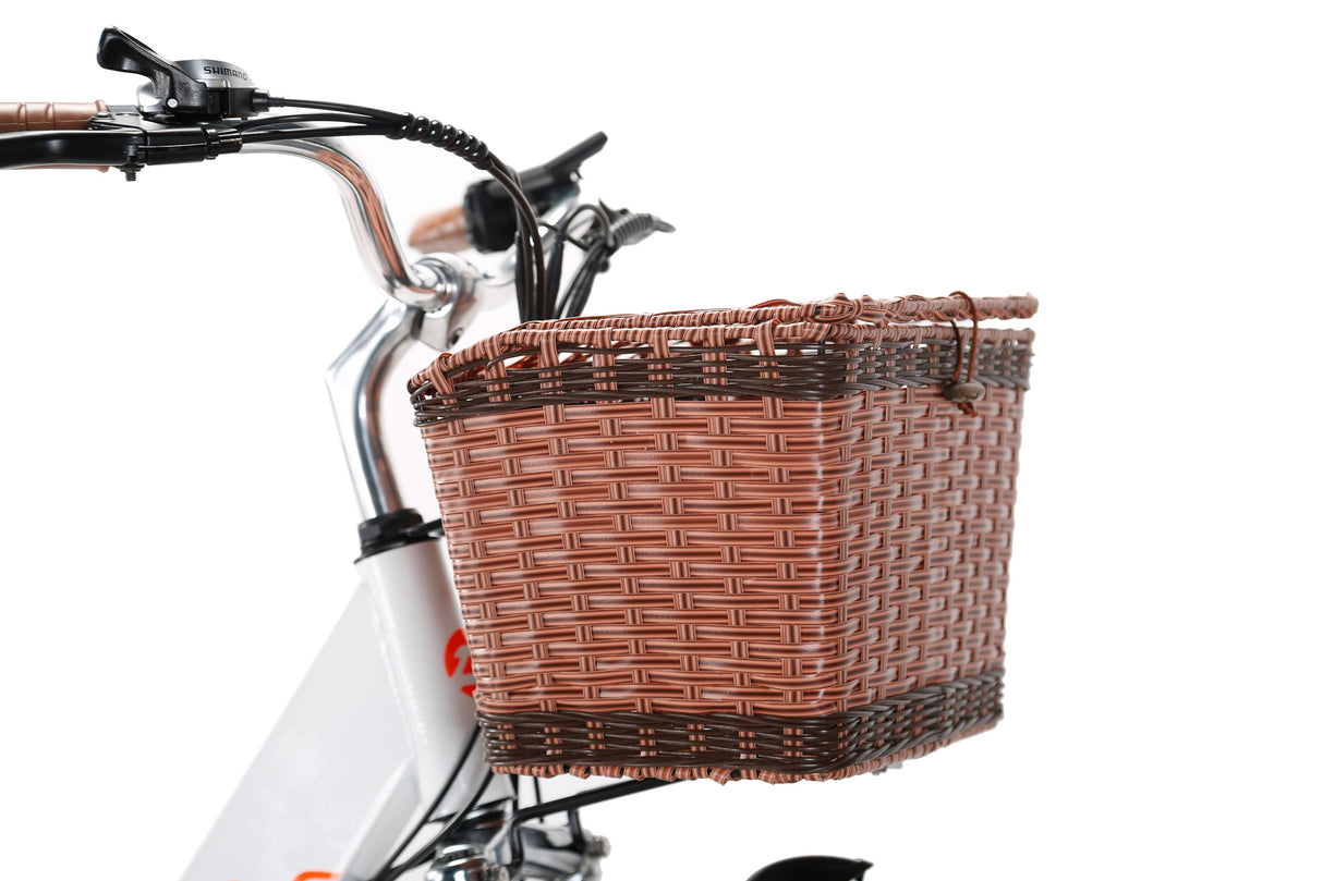 Cityrun 26" City Electric Bike, 40Nm Commuter Bike, 36V 10Ah Li-Battery City eBike Rich Bit eBike