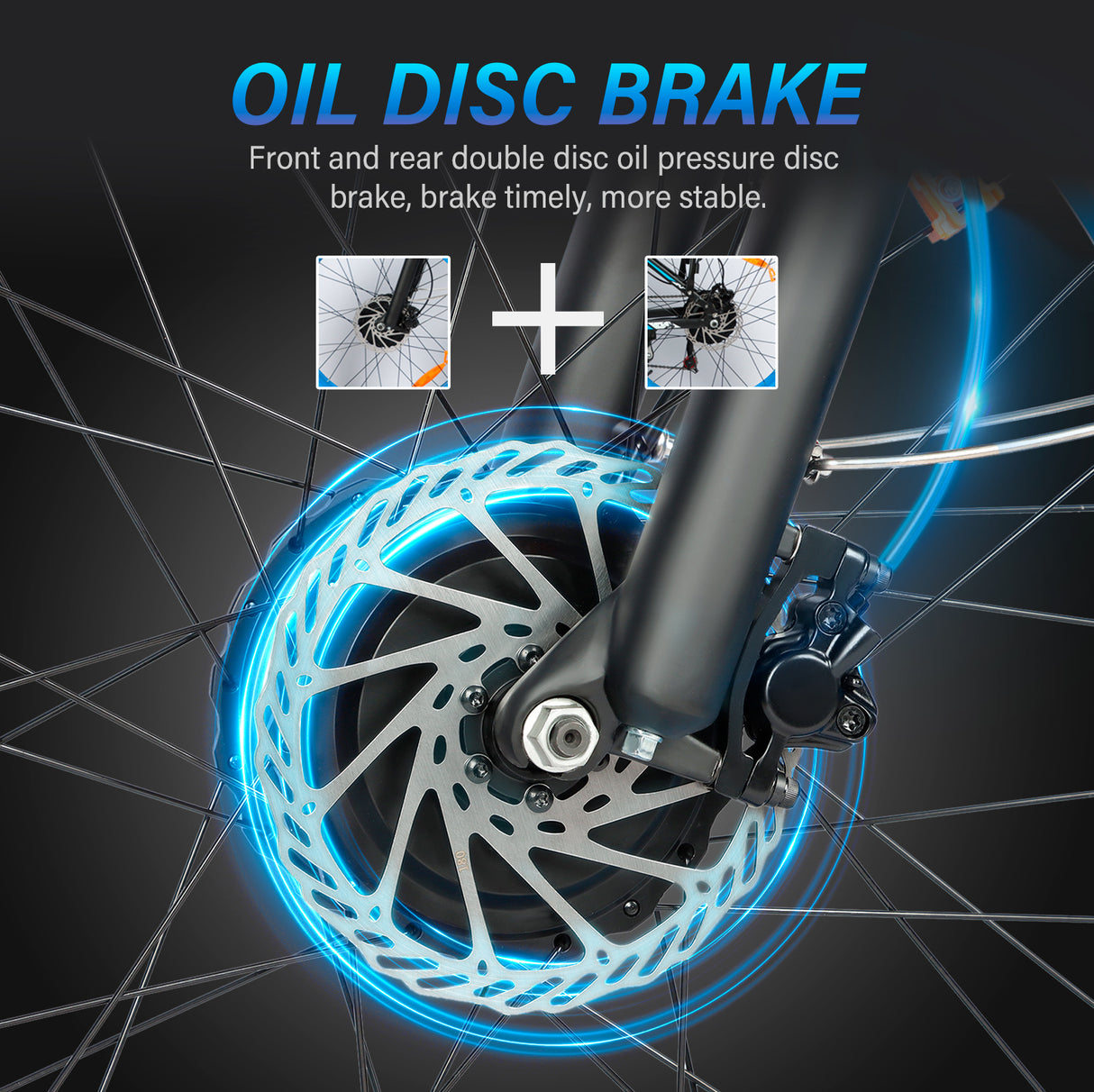 BAOLUJIE DP-2603 Fat Electric Bike 26inch | 52v 3000w Dual motor | Hydraulic Disc Brake | 32Ah lithium battery