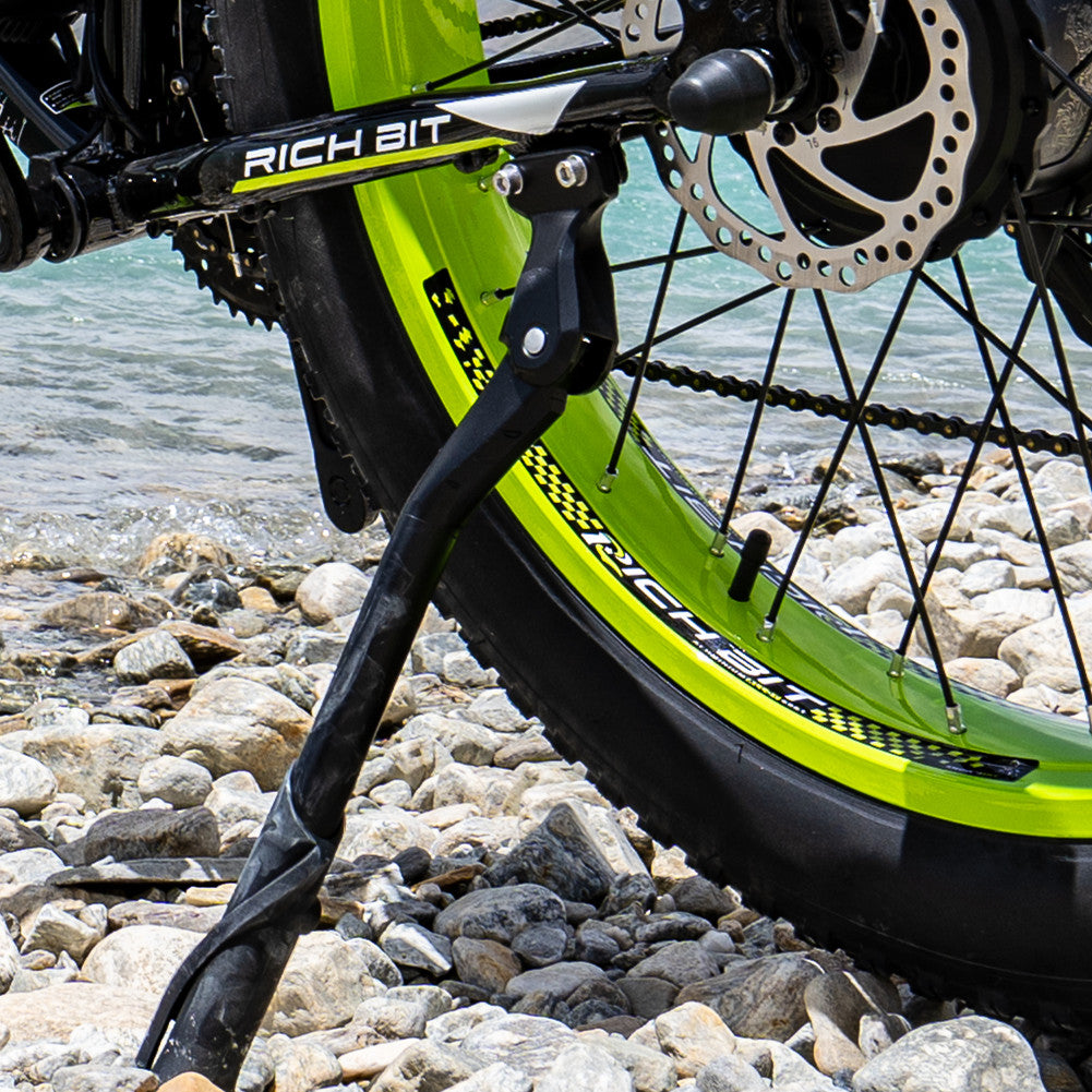 Bicycle Side Kick Stand Foot Brace Bicycle Kickstand MTB Allo Parking Rack RICH BIT EBIKE OFFICIAL STORE