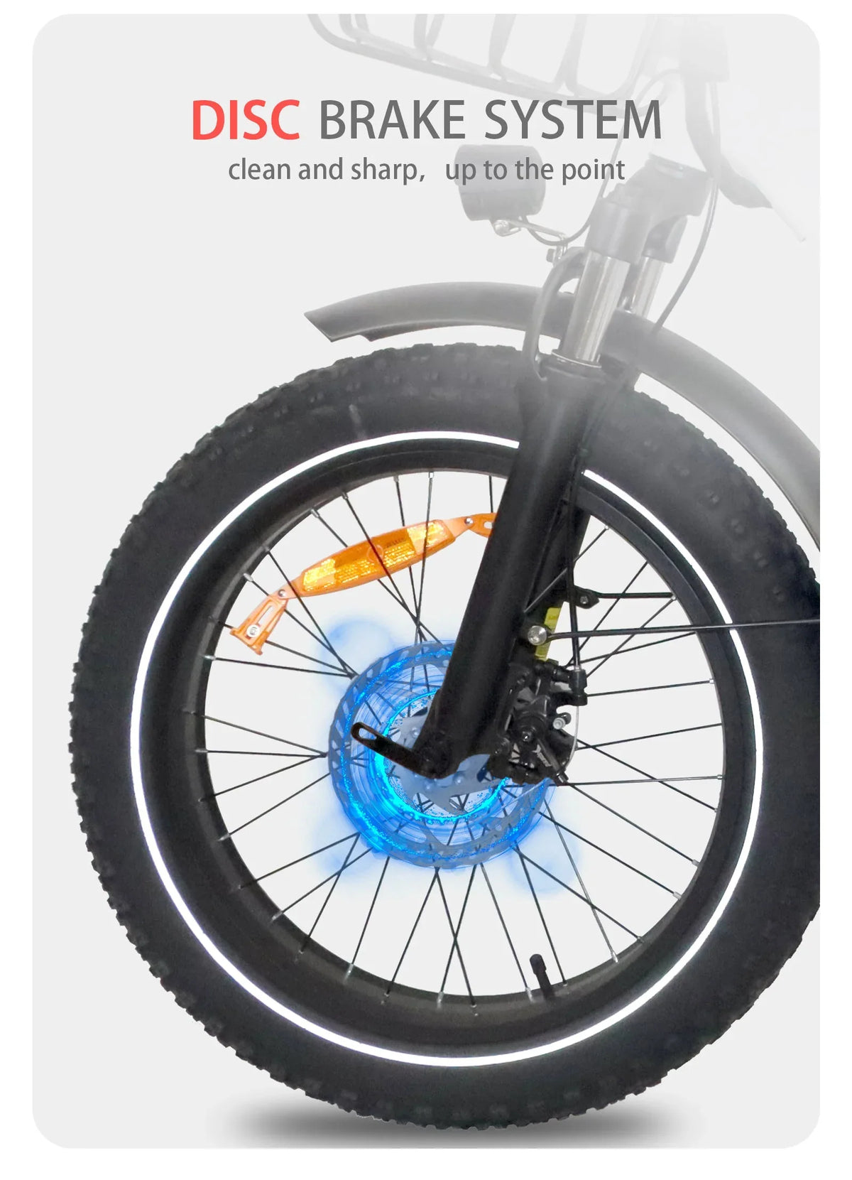 BAOLUJIE DZ-2030 Foldable Fat Electric Bike 20inch | 48v 500w rear hub | Disc Brake | 13Ah lithium battery - Rich Bit eBike