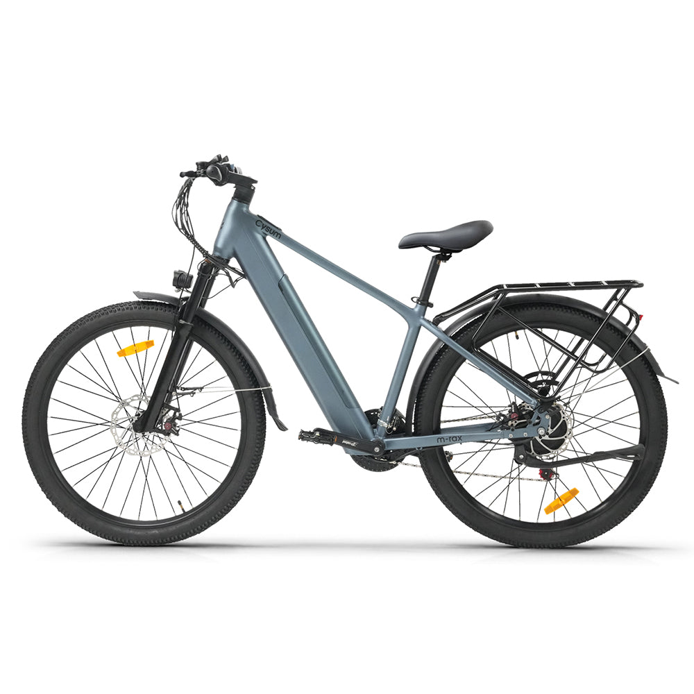 CYSUM M-RAX Electric Mountain Bike | 48V 13Ah Removable Battery | 350W High-Speed Motor | 27.5" Hardtail All-Terrain E-MTB Rich Bit eBike