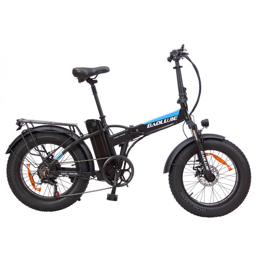 BAOLUJIE DZ-2002 Foldable Fat Electric Bike 20inch | 48v 500w rear hub | Disc Brake | 13Ah lithium battery Rich Bit eBike