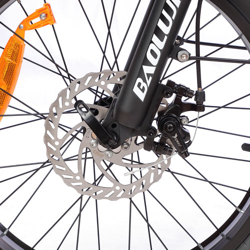 BAOLUJIE DZ-2002 Foldable Fat Electric Bike 20inch | 48v 500w rear hub | Disc Brake | 13Ah lithium battery