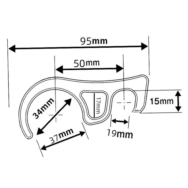 General electric bike parking brake fixed locking hook Rich Bit eBike