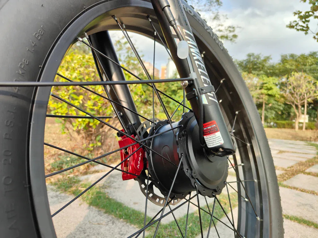 LANKELEISI MG800 Max Fat e Bike 26inch 48KMH | 48v 2000w dual motor | Hydraulic Disc Brake | Samsung 20Ah portable battery - Rich Bit eBike