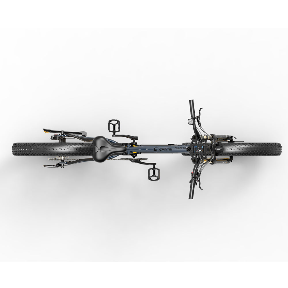 LANKELEISI RV700 Full Suspension Fat Electric Bike 26inch | 48v 1000w | Hydraulic Disc Brake | 16Ah lithium battery