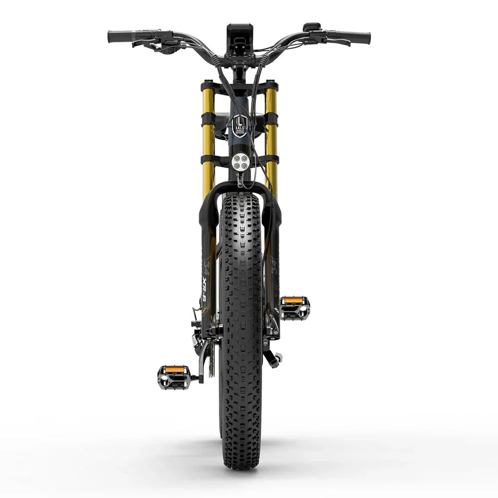 LANKELEISI RV700 Full Suspension Fat Electric Bike 26inch | 48v 1000w | Hydraulic Disc Brake | 16Ah lithium battery - Rich Bit eBike