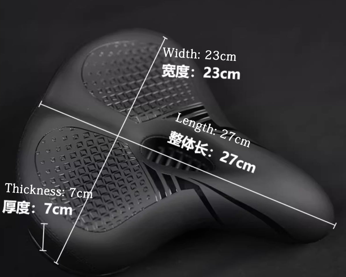 Shock-Absorb Enlarge Saddle Memory Foam For Mountain Bike Electric Bicycle E Tricycle Rich Bit eBike