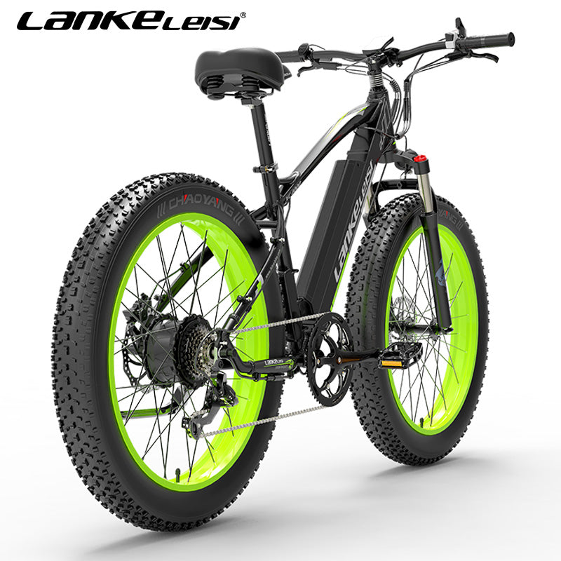 LANKELEISI XC4000 Mountain all-terrain e Bike 26inch 40KMH | 48v 1000w | Hydraulic Disc Brake | 15Ah hidden battery