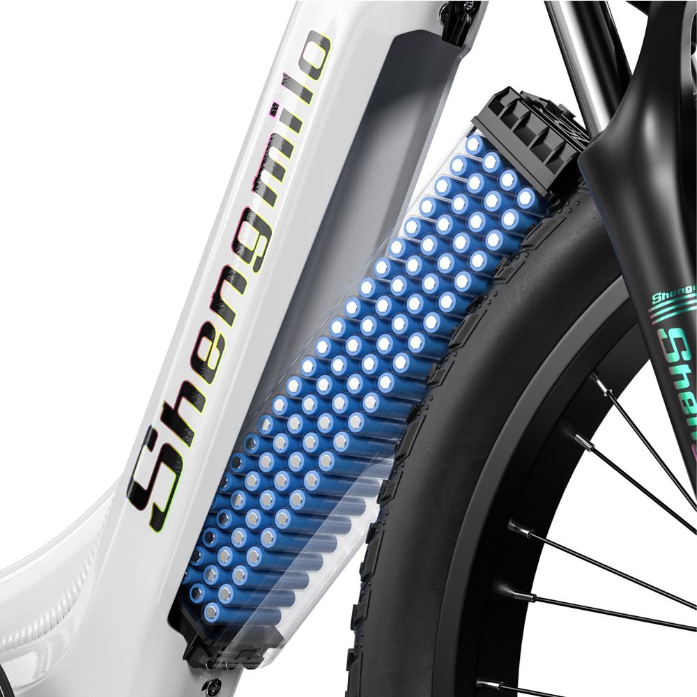 SHENGMILO MX06 City Commute e bike 26x3.0 inch 25KMH | 48v 500w 80N.m | Hydraulic Disc Brake | 17.5Ah SAMSUNG battery Rich Bit eBike