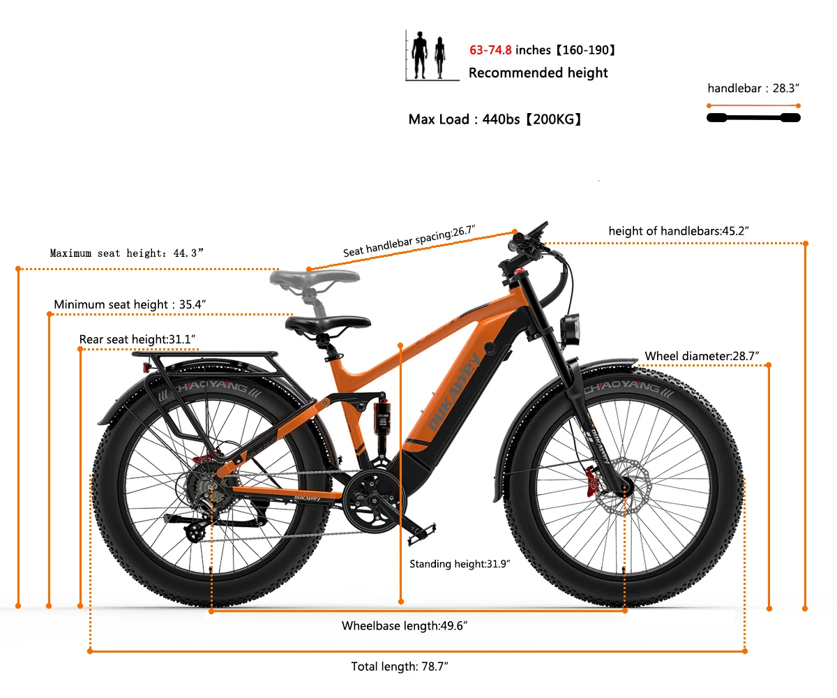 Lankeleisi Silvertip 8 Long Rang All Terrain Fat e Bike Rich Bit eBike