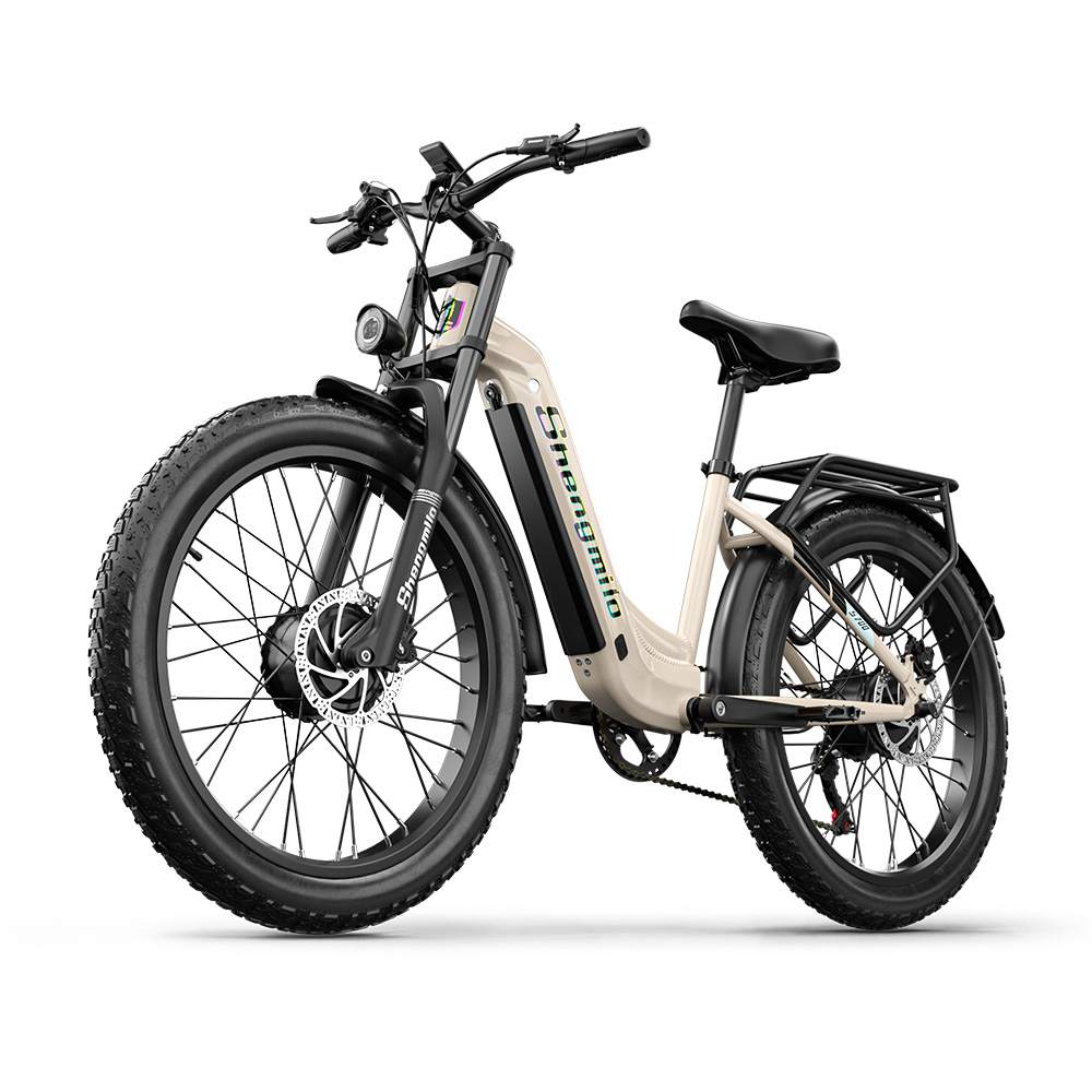 SHENGMILO S700 Step Through Fat E-Bike 26x3.0 inch 25KMH | 48v 2000w dual-motor | Hydraulic Disc Brake | 17.5Ah SAMSUNG battery Rich Bit eBike