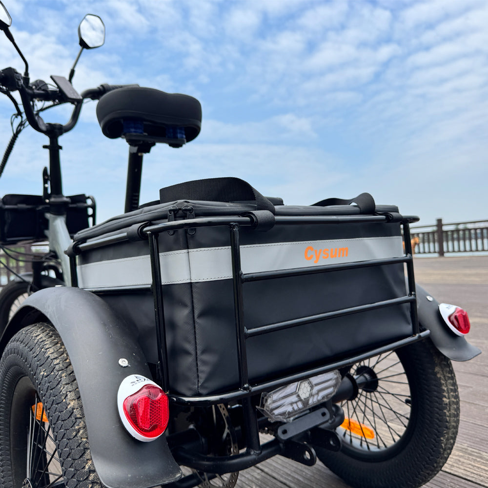 33L Rear Rack Waterproof Bag for Folding Tricycle Rich Bit eBike