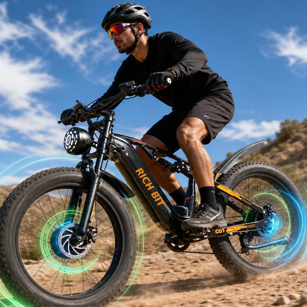 rich bit electric bicycle Bicicleta elctrica para adultos, bicicleta elctrica multiterreno de 1000 W con batera extrable de 48 V 12.5 Ah : Deportes y Actividades al Aire Libre a bespoke power solution crafted with meticulous attention to detail and performance Fat e-bikes Rich Bit