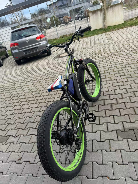 TOP012 Powerful  48V 80Nm 816Wh Electric Fat Bike （Missing parts：Display and speed sensor）