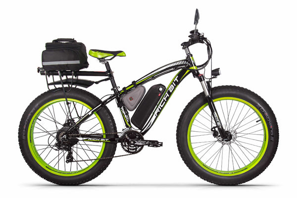 RICH BIT TOP-012 Leistungsstarkes 1000 W 48 V 17 Ah elektrisches Fatbike