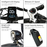 BAOLUJIE DP-2602 Fat Electric Bike 26inch | 48v 2000w Dual motor | Hydraulic Disc Brake | 20Ah lithium battery