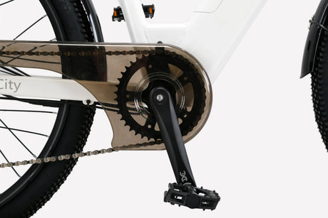 Cysum X-City Electric Bike - 48V 250W Motor, 45Nm Torque, 48V 10.4Ah Lithium Battery, Step-Through Frame, Unisex Design for Commuting - Rich Bit eBike