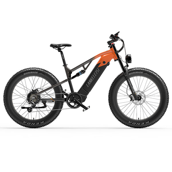LANKELEISI RV800 Fat Electric Bike 26inch 52KMH | Bafang 1130w peak | ZOOM Disc Brake | 20Ah Samsung battery