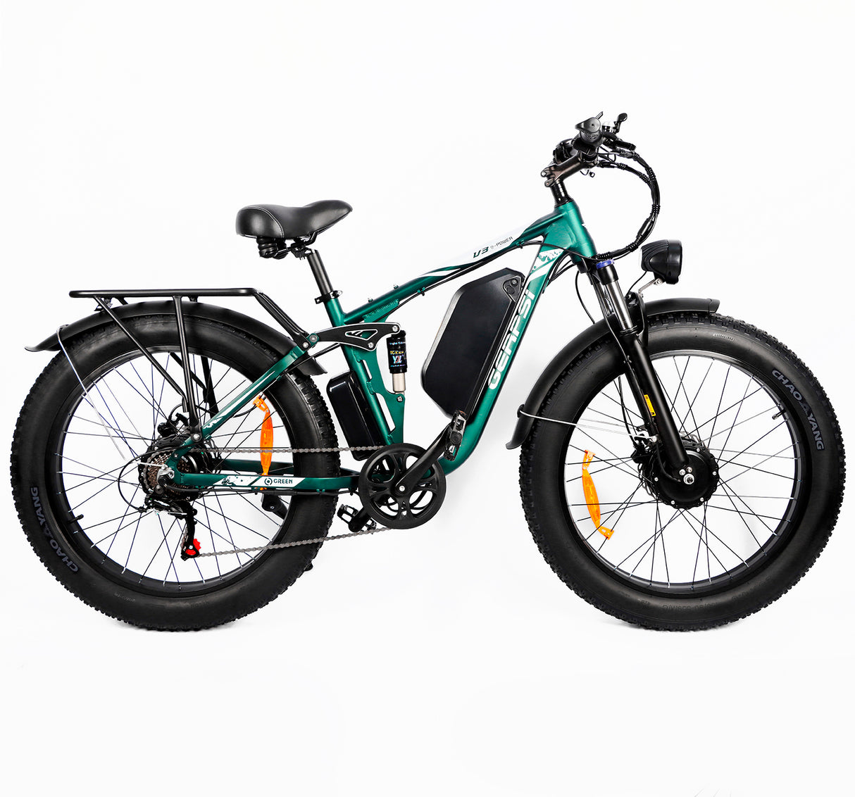 BAOLUJIE DP-2603 Fat Electric Bike 26inch | 52v 3000w Dual motor | Hydraulic Disc Brake | 32Ah lithium battery