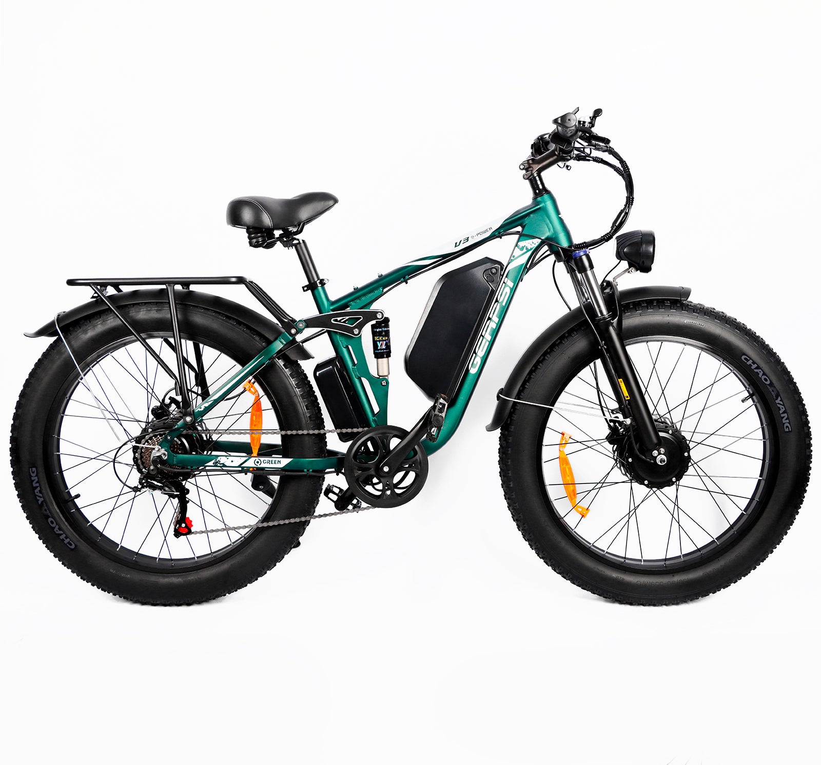 BAOLUJIE DP-2603 Fat Electric Bike 26inch | 52v 3000w Dual motor | Hydraulic Disc Brake | 32Ah lithium battery