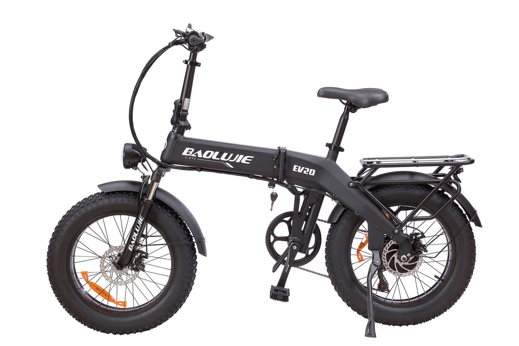 BAOLUJIE E Bike 20inch DZ2017 EU stock 48V 12Ah electric Bicycle fold 576Wh Motor ebike 35KM/H Light city electric Bike