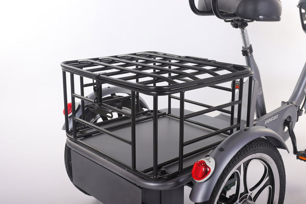 Foldable Electric Tricycle, Three-wheeled Electric Bicycle, 16*1.75