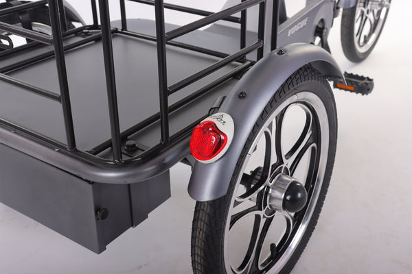 Foldable Electric Tricycle, Three-wheeled Electric Bicycle, 16*1.75