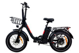DZ-2030 Foldable Electric Bike, 20*3.0" Commuter Ebike, 48V 13Ah Li-Battery, 75Nm Adult Electric Bicycle