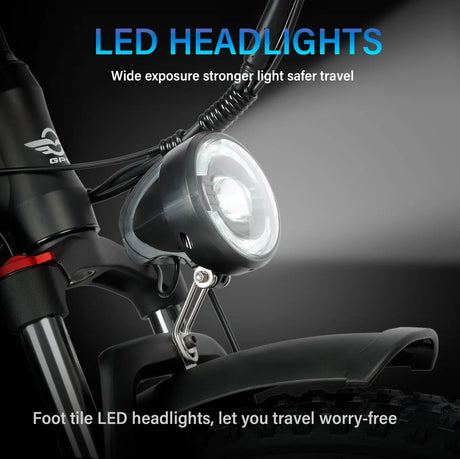 BAOLUJIE DP-2603 Fat Electric Bike 26inch | 52v 3000w Dual motor | Hydraulic Disc Brake | 32Ah lithium battery - Rich Bit eBike