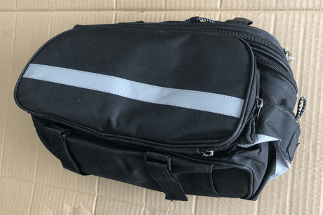 Gepäckträgertasche hinten für Mountainbike (Gepäckträger nicht im Lieferumfang enthalten)