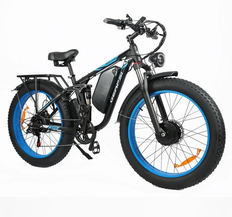 BAOLUJIE DP-2603 Fat Electric Bike 26inch | 52v 3000w Dual motor | Hydraulic Disc Brake | 32Ah lithium battery - Rich Bit eBike