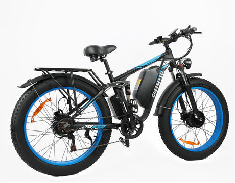 BAOLUJIE DP-2603 Fat Electric Bike 26inch | 52v 3000w Dual motor | Hydraulic Disc Brake | 32Ah lithium battery - Rich Bit eBike