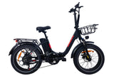 DZ-2030 Foldable Electric Bike, 20*3.0" Commuter Ebike, 48V 13Ah Li-Battery, 75Nm Adult Electric Bicycle