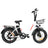 BAOLUJIE DZ-2030 Foldable Fat Electric Bike 20inch | 48v 500w rear hub | Disc Brake | 13Ah lithium battery - Rich Bit eBike