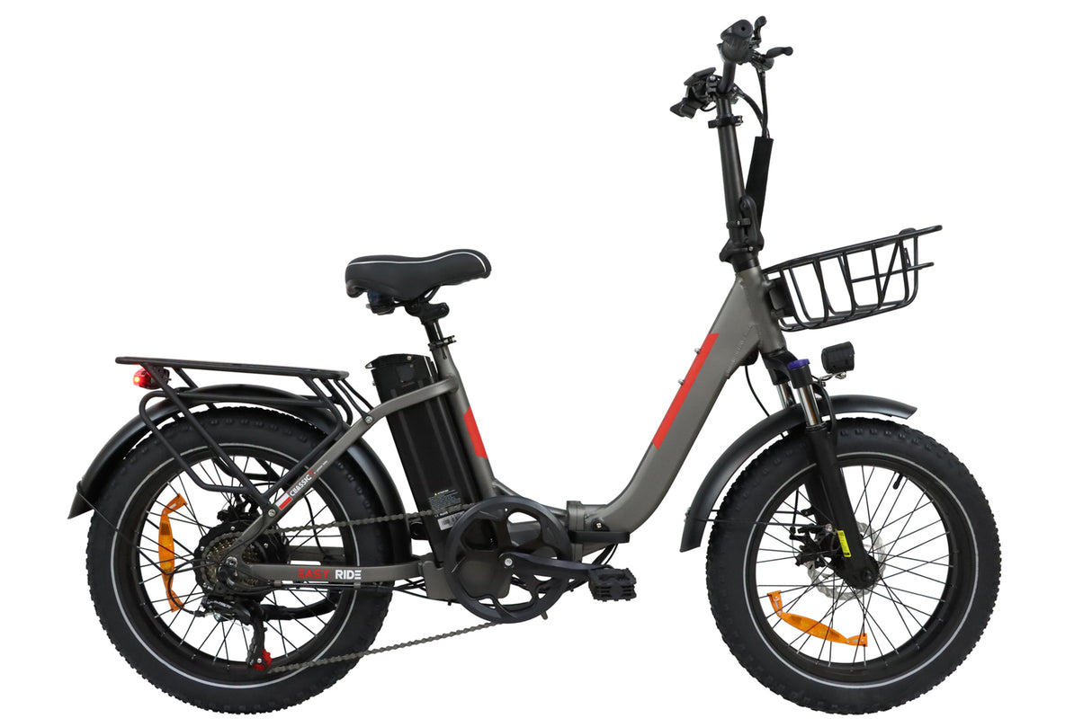 DZ-2030 Foldable Electric Bike, 20*3.0" Commuter Ebike, 48V 13Ah Li-Battery, 75Nm Adult Electric Bicycle
