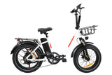 DZ-2030 Foldable Electric Bike, 20*3.0" Commuter Ebike, 48V 13Ah Li-Battery, 75Nm Adult Electric Bicycle