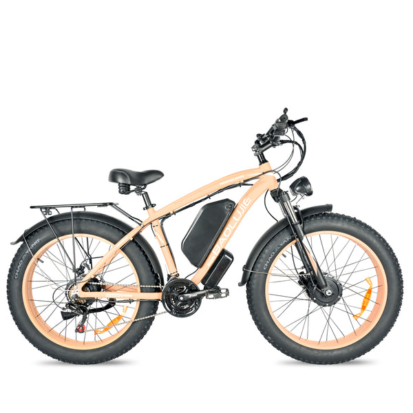 BAOLUJIE DP-2602 Fat Electric Bike 26inch | 48v 2000w Dual motor | Hydraulic Disc Brake | 20Ah lithium battery