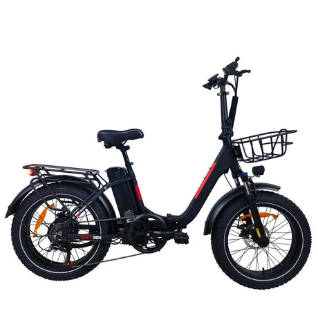 BAOLUJIE DZ-2030 Foldable Fat Electric Bike 20inch | 48v 500w rear hub | Disc Brake | 13Ah lithium battery - Rich Bit eBike