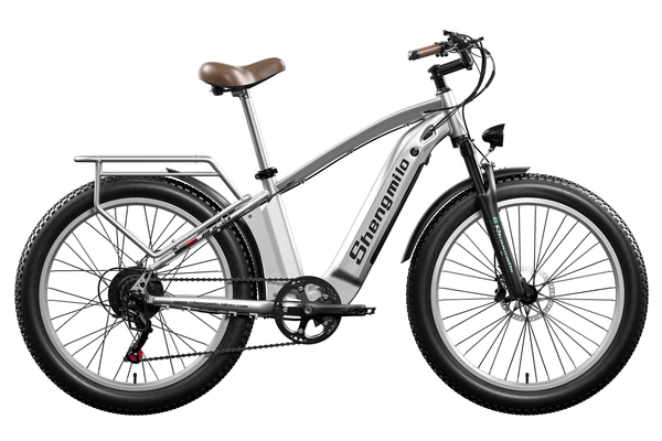 Shengmilo MX04 Retro Electric Bike, 1000w Peak Power Bafang Motor 48V 15Ah Li-Battery