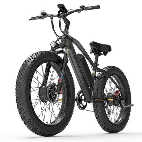 LANKELEISI MG740 Plus Snow Beach e Bike 26inch 49KMH | 48v 2000w dual motor | Hydraulic Disc Brake | 17.5Ah hidden battery - Rich Bit eBike