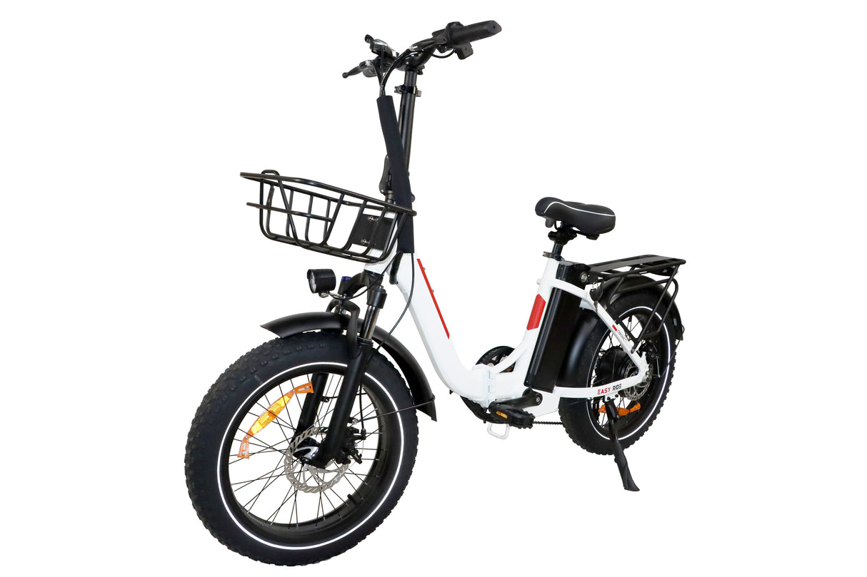 DZ-2030 Foldable Electric Bike, 20*3.0" Commuter Ebike, 48V 13Ah Li-Battery, 75Nm Adult Electric Bicycle