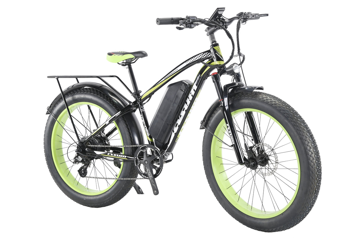 Cyusm Pather 26" Electric Fat Bike 48V 80Nm Motor 20Ah Li-Battery Electric Mountain Bike