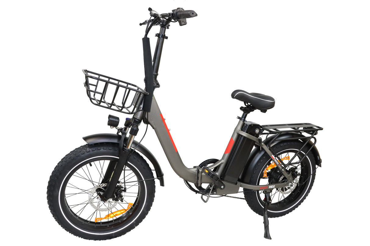 DZ-2030 Foldable Electric Bike, 20*3.0" Commuter Ebike, 48V 13Ah Li-Battery, 75Nm Adult Electric Bicycle