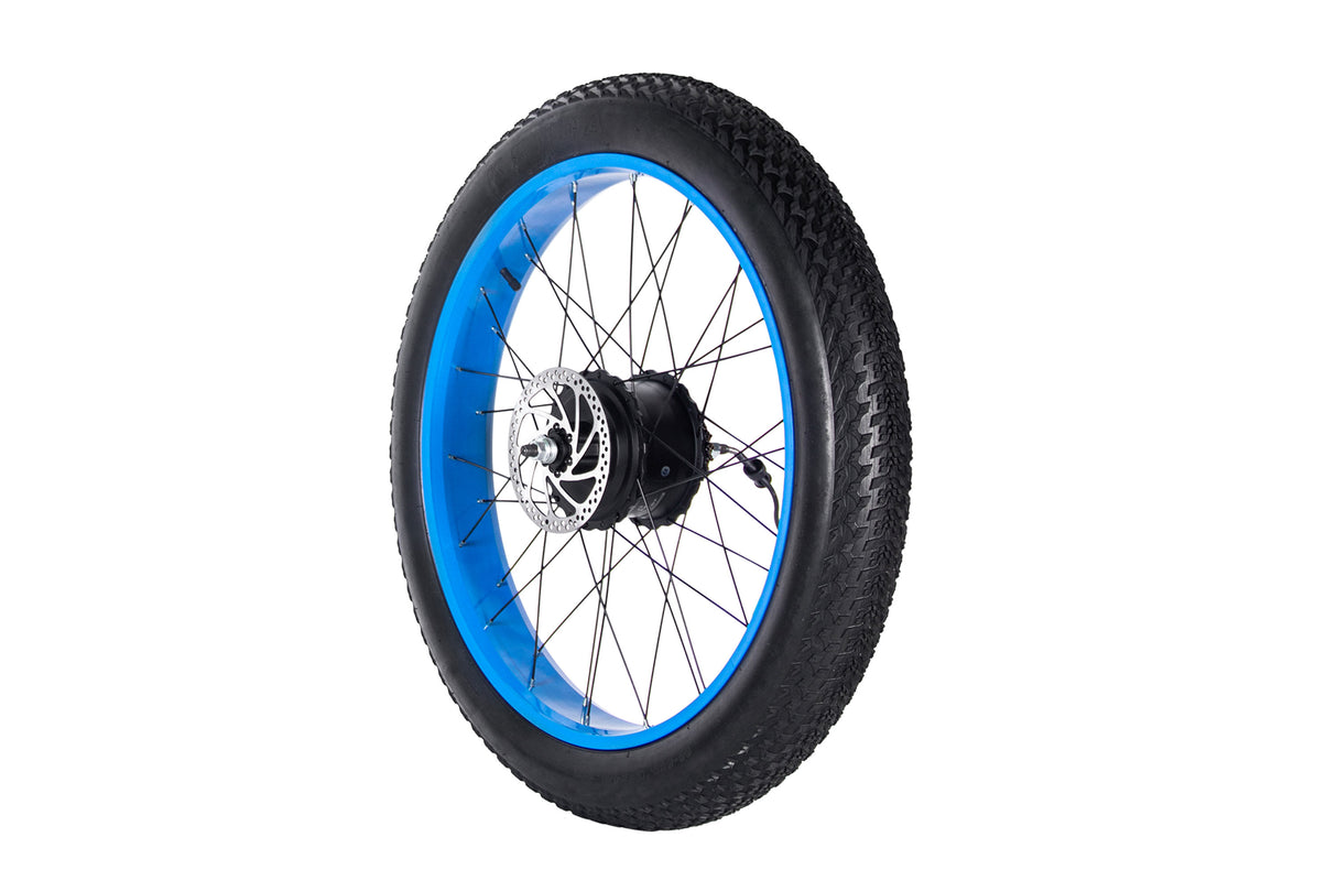 Electric bicycle rear wheel, including tires for M900