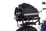 Electric bike accessory package (includes luggage rack, luggage bag and mirrors)