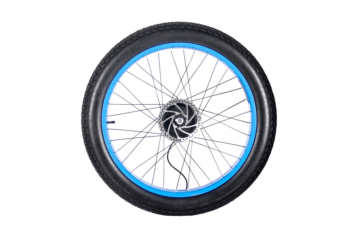 Electric bicycle rear wheel, including tires for M900