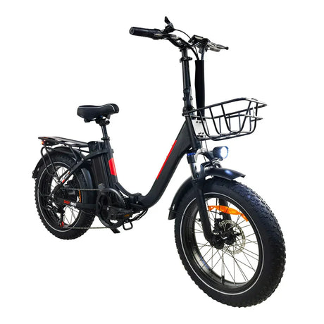 BAOLUJIE DZ-2030 Foldable Fat Electric Bike 20inch | 48v 500w rear hub | Disc Brake | 13Ah lithium battery - Rich Bit eBike