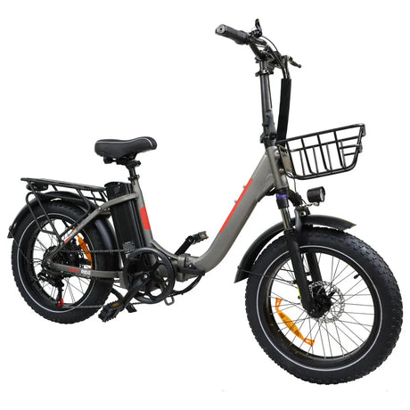 BAOLUJIE DZ-2030 Foldable Fat Electric Bike 20inch | 48v 500w rear hub | Disc Brake | 13Ah lithium battery - Rich Bit eBike